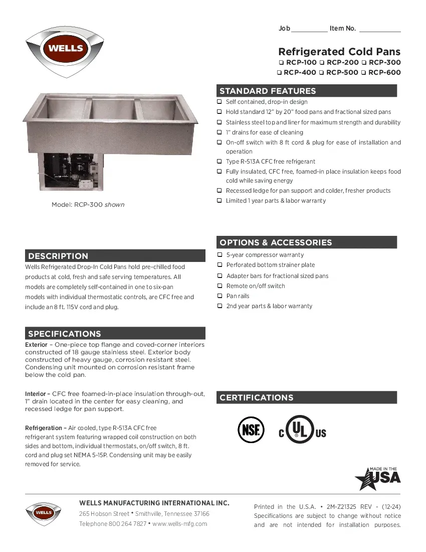 wells-5o-rcp400-240v-3ph-cold-food-well-unit-drop-in-refrigerated-specsheet-2604127s41aj.pdf
