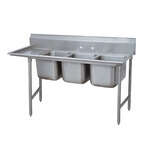 Advance Tabco , 93-3-54-18L, Sink, (3) Three Compartment