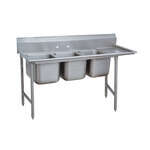 Advance Tabco , 93-3-54-18R, Sink, (3) Three Compartment
