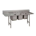 Advance Tabco , 93-3-54-24RL, Sink, (3) Three Compartment