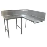 Advance Tabco , DTC-K30-72L, Dishtable, Clean "L" Shaped