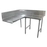 Advance Tabco , DTC-K30-72R, Dishtable, Clean "L" Shaped