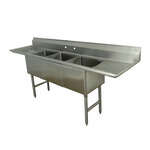 Advance Tabco , FC-3-1824-18RL, Sink, (3) Three Compartment