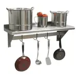 Advance Tabco , PS-15-48, Overshelf, Wall-Mounted With Pot Rack