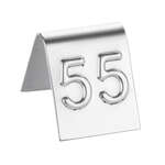 American Metalcraft , EM199, Tabletop Sign, Tent / Number