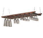 American Metalcraft , GR1435, Glass Rack, Hanging
