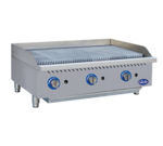 Globe , GCB36G-SR, Charbroiler, Gas, Countertop