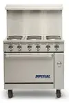 Imperial Range , IR-4-G12T-E_208V_3PH, Range, 36" Restaurant, Electric