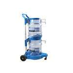 San Jamar , SICART61, Dolly / Cart, Basket Transport Trolley